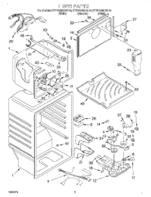 02 - Liner parts for Kitchenaid Refrigerator KTRV20MGAL00 from AppliancePartsPros.com