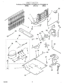 05 - Unit parts for Kitchenaid Refrigerator KTRS22MGWH00 from AppliancePartsPros.com