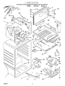 02 - Liner parts for Kitchenaid Refrigerator KTRS19MGAL00 from AppliancePartsPros.com