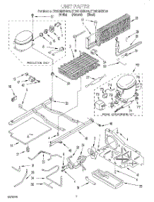 05 - Unit parts for Whirlpool Refrigerator ET20DMXBN00 from AppliancePartsPros.com