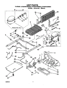 05 - Unit parts for Whirlpool Refrigerator ET20DKXBN00 from AppliancePartsPros.com