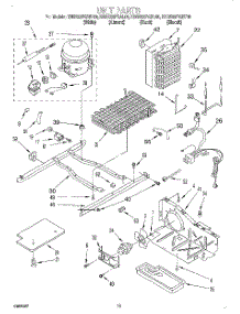 08 - Unit parts for Kitchenaid Refrigerator KSRS22FGBL00 from AppliancePartsPros.com