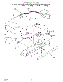 12 - Control, Optional parts for Kitchenaid Refrigerator KSRS22FGBL00 from AppliancePartsPros.com