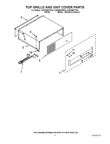 06 - Top Grille And Unit Cover Parts parts for Kitchenaid Refrigerator KSSS36QTW04 from AppliancePartsPros.com