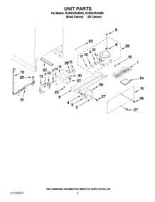 04 - Unit Parts parts for Kitchenaid Refrigerator KURS24RSSS03 from AppliancePartsPros.com