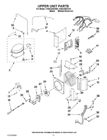 13 - Upper Unit Parts parts for Kitchenaid Refrigerator KSSO36QTX04 from AppliancePartsPros.com