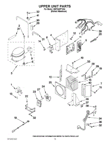 09 - Upper Unit Parts parts for Kitchenaid Refrigerator KBFO42FTX04 from AppliancePartsPros.com