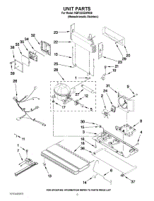 05 - Unit Parts parts for Kitchenaid Refrigerator KBFS25EWMS6 from AppliancePartsPros.com