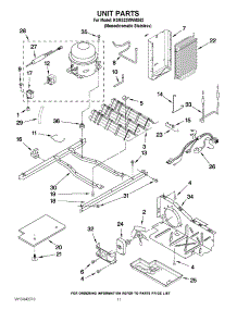 07 - Unit Parts parts for Kitchenaid Refrigerator KSRS22MWMS02 from AppliancePartsPros.com