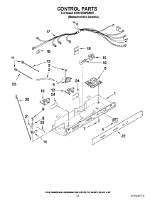 09 - Control Parts parts for Kitchenaid Refrigerator KSRS22MWMS02 from AppliancePartsPros.com