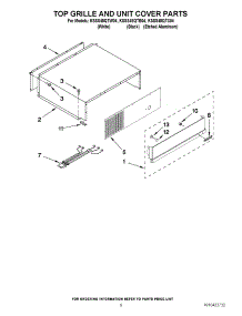 06 - Top Grille And Unit Cover Parts parts for Kitchenaid Refrigerator KSSS48QTX04 from AppliancePartsPros.com