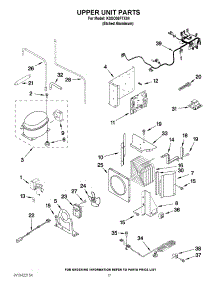 11 - Upper Unit Parts parts for Kitchenaid Refrigerator KSSO36FTX04 from AppliancePartsPros.com