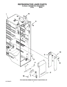 02 - Refrigerator Liner Parts parts for Kitchenaid Refrigerator KSO24C8EYB00 from AppliancePartsPros.com