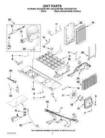 09 - Unit Parts parts for Kitchenaid Refrigerator KSC23C8EYY00 from AppliancePartsPros.com