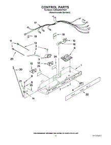 09 - Control Parts parts for Kitchenaid Refrigerator KSRS22MWMS01 from AppliancePartsPros.com