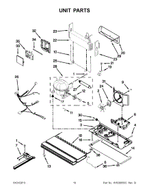 05 - Unit Parts parts for Kitchenaid Refrigerator KBFS22EWMS3 from AppliancePartsPros.com