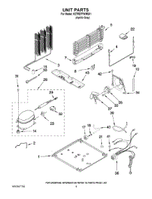 06 - Unit Parts parts for Whirlpool Refrigerator K2TREFFWMS01 from AppliancePartsPros.com