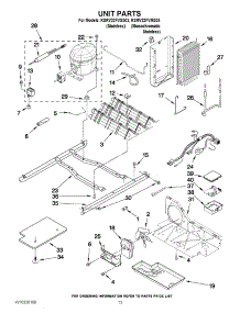 08 - Unit Parts parts for Kitchenaid Refrigerator KSRV22FVMS03 from AppliancePartsPros.com