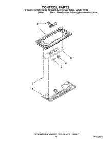 10 - Control Parts parts for Kitchenaid Refrigerator KSRL25FXMS00 from AppliancePartsPros.com