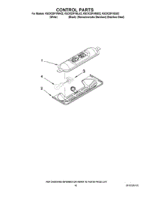 10 - Control Parts parts for Kitchenaid Refrigerator KSCK23FVMS02 from AppliancePartsPros.com