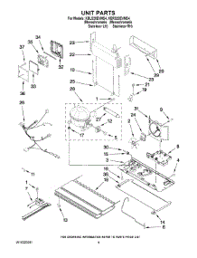 05 - Unit Parts parts for Kitchenaid Refrigerator KBLS20EVMS4 from AppliancePartsPros.com