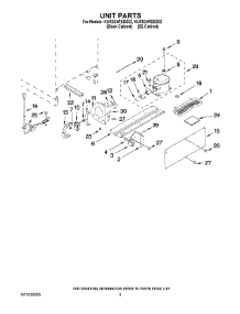 04 - Unit Parts parts for Kitchenaid Refrigerator KURS24RSBS02 from AppliancePartsPros.com