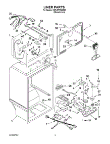 02 - Liner Parts parts for Kitchenaid Refrigerator K9TLEFFWMS00 from AppliancePartsPros.com