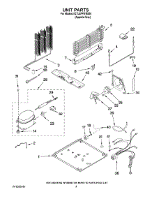 06 - Unit Parts parts for Whirlpool Refrigerator K2TLEFFWMS00 from AppliancePartsPros.com