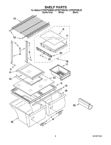 04 - Shelf Parts parts for Whirlpool Refrigerator K2TREFFWWH00 from AppliancePartsPros.com