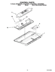 10 - Control Parts parts for Kitchenaid Refrigerator KSCS23FSMS01 from AppliancePartsPros.com