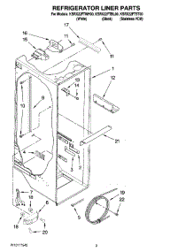 02 - Refrigerator Liner Parts parts for Kitchenaid Refrigerator KSRX22FTST00 from AppliancePartsPros.com