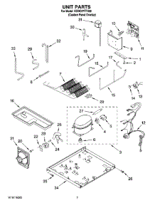 04 - Unit Parts parts for Kitchenaid Ingredient Center KDDO27TTX00 from AppliancePartsPros.com