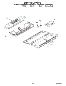 10 - Control Parts parts for Kitchenaid Refrigerator KSBS25INBT02 from AppliancePartsPros.com