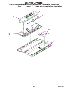 10 - Control Parts parts for Kitchenaid Refrigerator KSCS23FTMS00 from AppliancePartsPros.com
