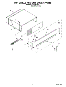 06 - Top Grille And Unit Cover Parts parts for Kitchenaid Refrigerator KSSO48FMX03 from AppliancePartsPros.com