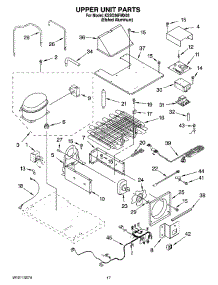 11 - Upper Unit Parts parts for Kitchenaid Refrigerator KSSO36FMX03 from AppliancePartsPros.com