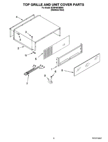 06 - Top Grille And Unit Cover Parts parts for Kitchenaid Refrigerator KSSP48QMS03 from AppliancePartsPros.com