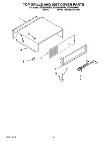 06 - Top Grille And Unit Cover Parts parts for Kitchenaid Refrigerator KSSS42QMB03 from AppliancePartsPros.com
