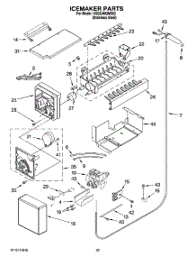 15 - Icemaker Parts parts for Kitchenaid Refrigerator KSSC48QMS03 from AppliancePartsPros.com