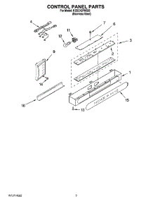 05 - Control Panel Parts parts for Kitchenaid Refrigerator KSSC42FMS03 from AppliancePartsPros.com