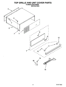 06 - Top Grille And Unit Cover Parts parts for Kitchenaid Refrigerator KSSC42FMS03 from AppliancePartsPros.com