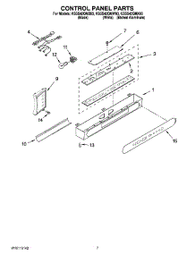05 - Control Panel Parts parts for Kitchenaid Refrigerator KSSS42QMX03 from AppliancePartsPros.com