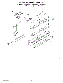 05 - Control Panel Parts parts for Kitchenaid Refrigerator KSSS36QMB03 from AppliancePartsPros.com