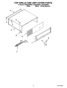 06 - Top Grille And Unit Cover Parts parts for Kitchenaid Refrigerator KSSS36QMB03 from AppliancePartsPros.com