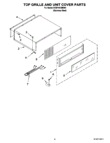 06 - Top Grille And Unit Cover Parts parts for Kitchenaid Refrigerator KSSP42QMS03 from AppliancePartsPros.com