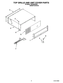 06 - Top Grille And Unit Cover Parts parts for Kitchenaid Refrigerator KSSS42FMX03 from AppliancePartsPros.com