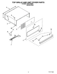 06 - Top Grille And Unit Cover Parts parts for Kitchenaid Refrigerator KSSC42QMS03 from AppliancePartsPros.com