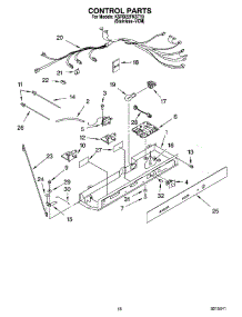 11 - Control Parts parts for Kitchenaid Refrigerator KSRD22FKST19 from AppliancePartsPros.com