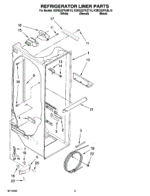 02 - Refrigerator Liner Parts parts for Kitchenaid Refrigerator KSRG22FKBT18 from AppliancePartsPros.com