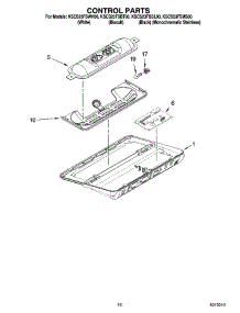 10 - Control Parts parts for Kitchenaid Refrigerator KSCS23FSBT00 from AppliancePartsPros.com